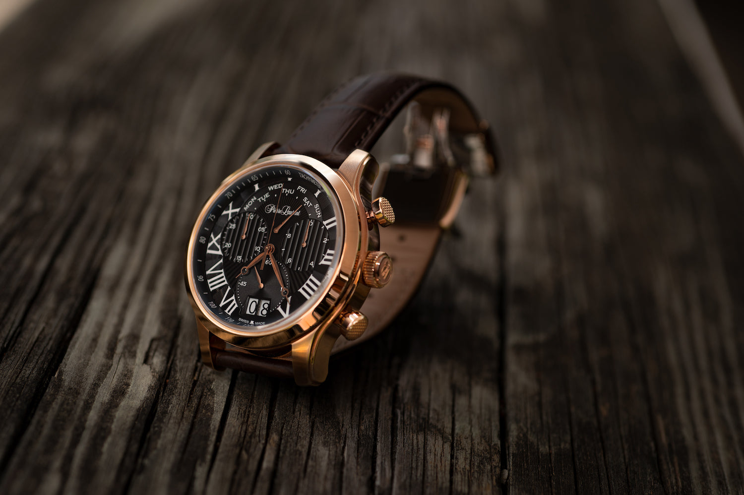 Swiss made outlet chronograph